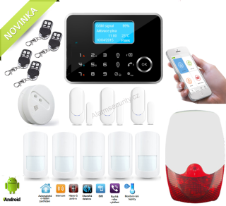 Bezdrátový APP/GSM/LCD alarm PROFESSIONAL